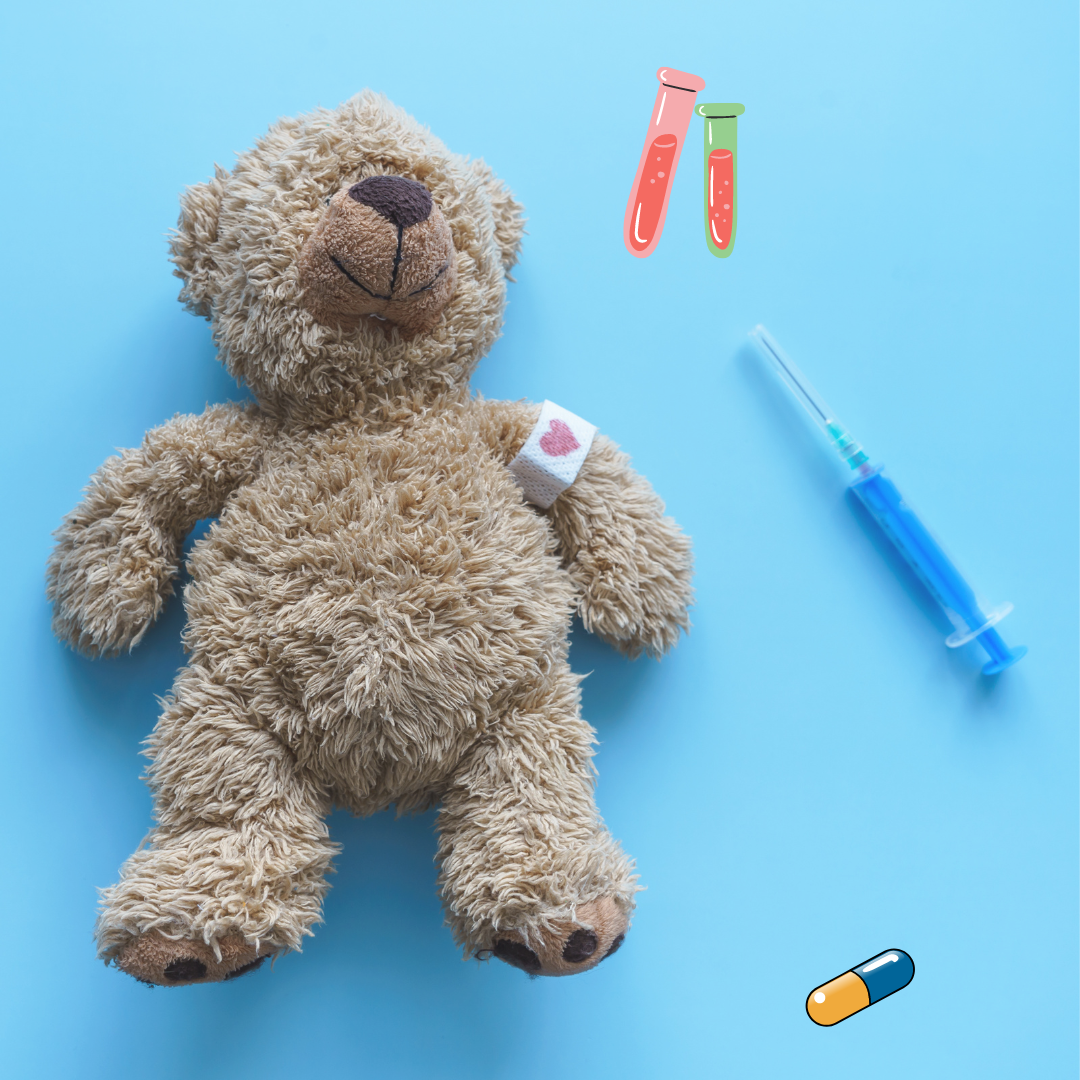 Les soins courants, prise de sang, injection, médicaments